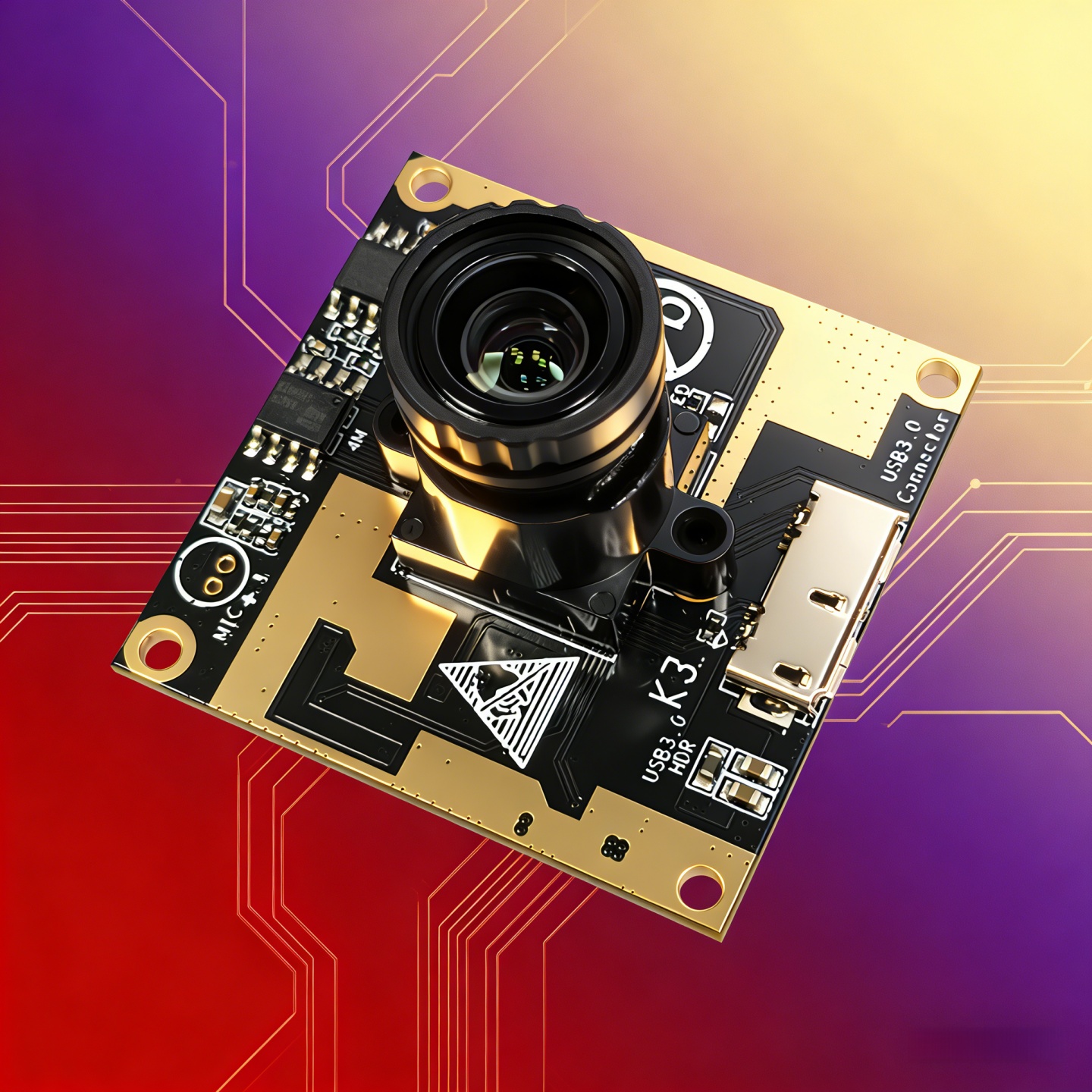 专业级OV4689 USB3.0摄像头模组定制实例：400万像素YUV输出执法记录仪专用视觉解决方案