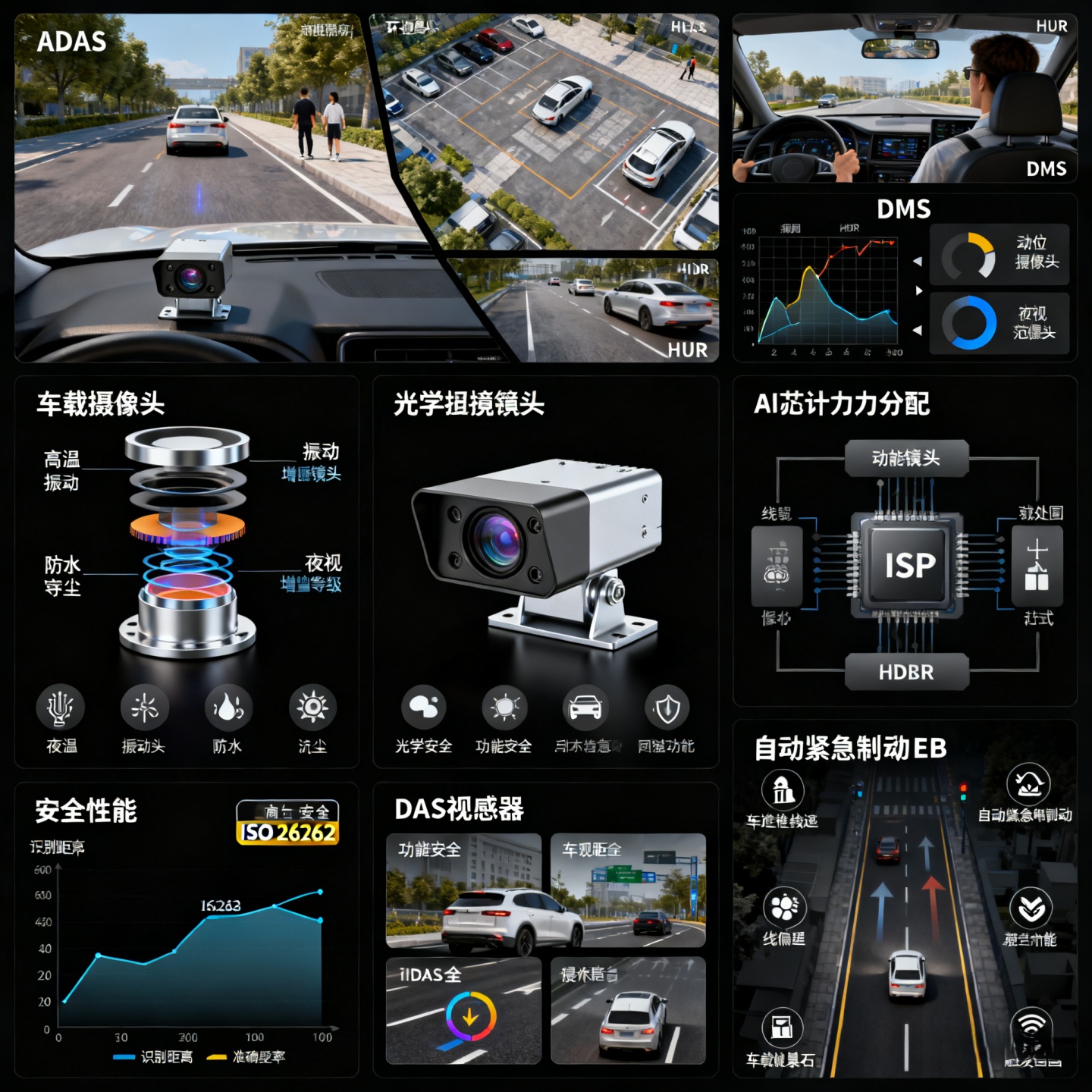 汽车ADAS系统的视觉基石：车载摄像头模组的技术要求与解决方案