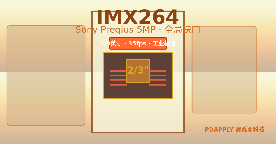 IMX264参数索引及适用性评级