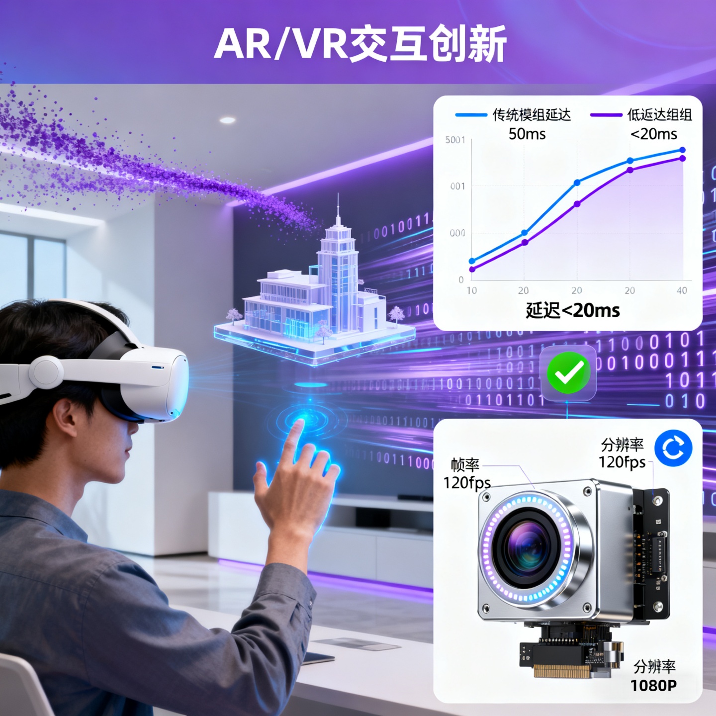 AR/VR交互创新：低延迟、高帧率摄像头模组如何提升沉浸式体验