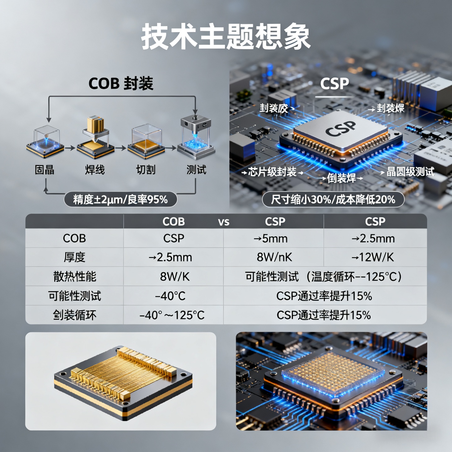 技术笔记 | 深入浅出，聊聊摄像头模组封装工艺（COB/CSP）的现在与未来