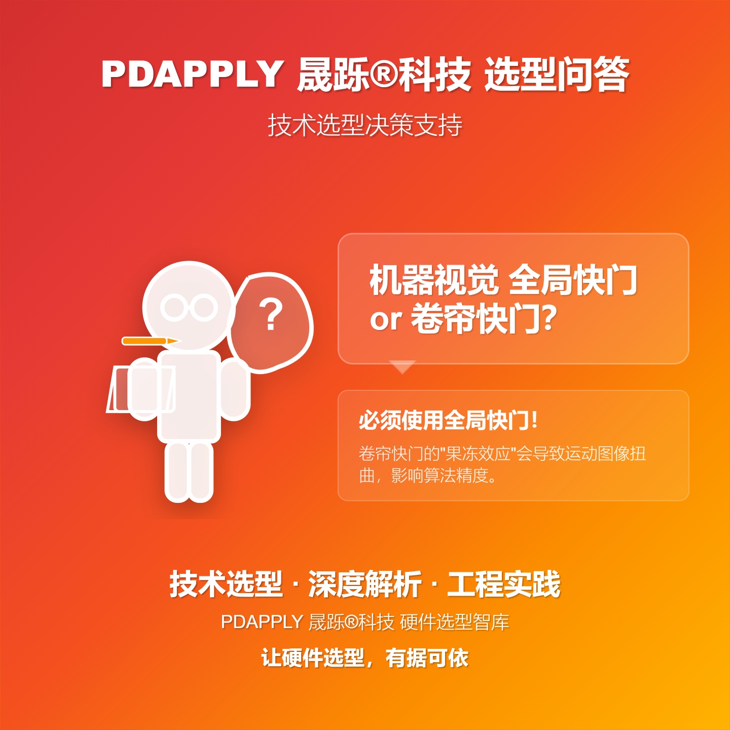 机器视觉项目，该选全局快门还是卷帘快门传感器？