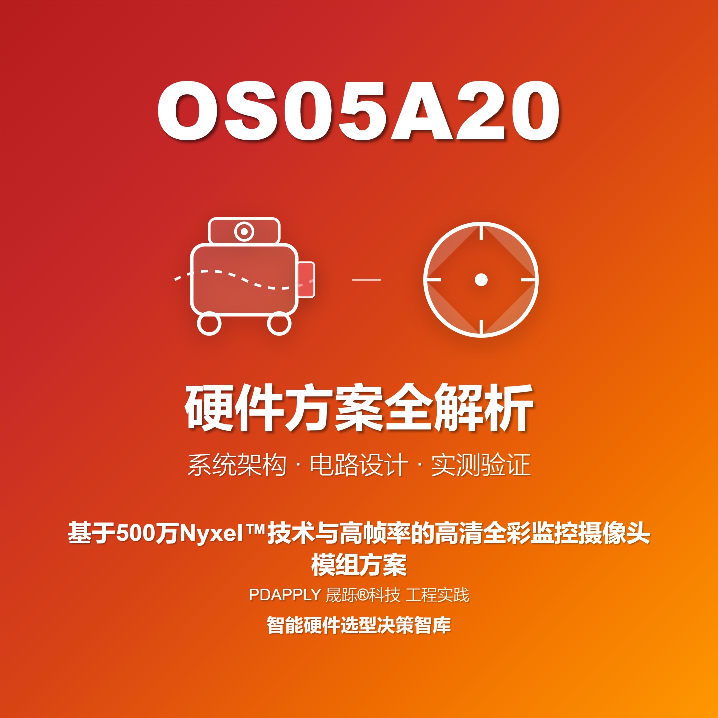 基于OS05A20 500万像素、Nyxel™技术与高帧率的高清全彩监控摄像头模组方案全解析