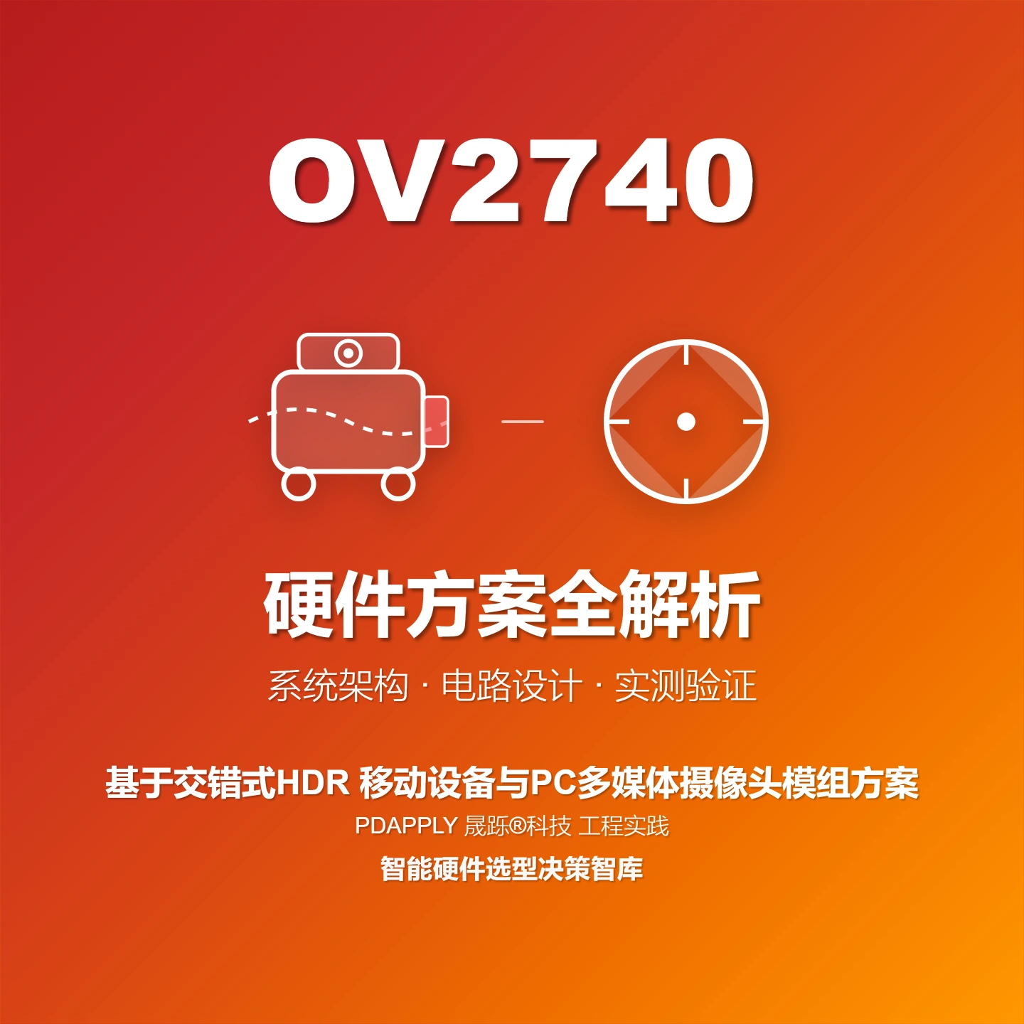 OV2740 交错式HDR 移动设备与PC多媒体摄像头模组方案全解析