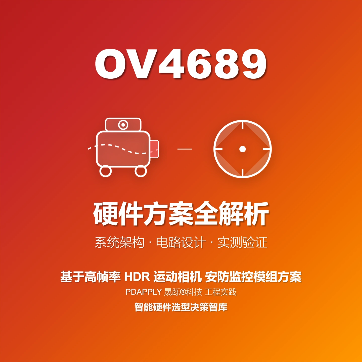 OV4689 高帧率HDR运动相机 安防监控模组方案全解析