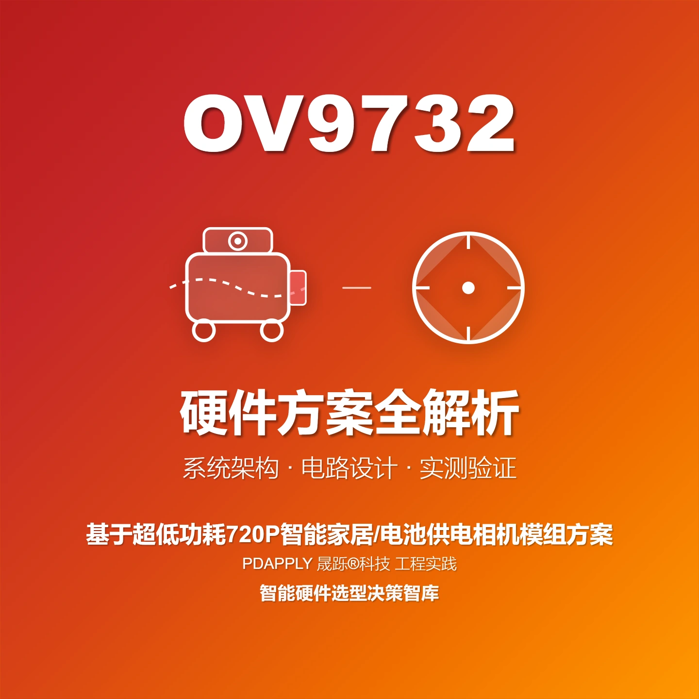 OV9732 超低功耗720p智能家居 电池供电相机模组方案全解析