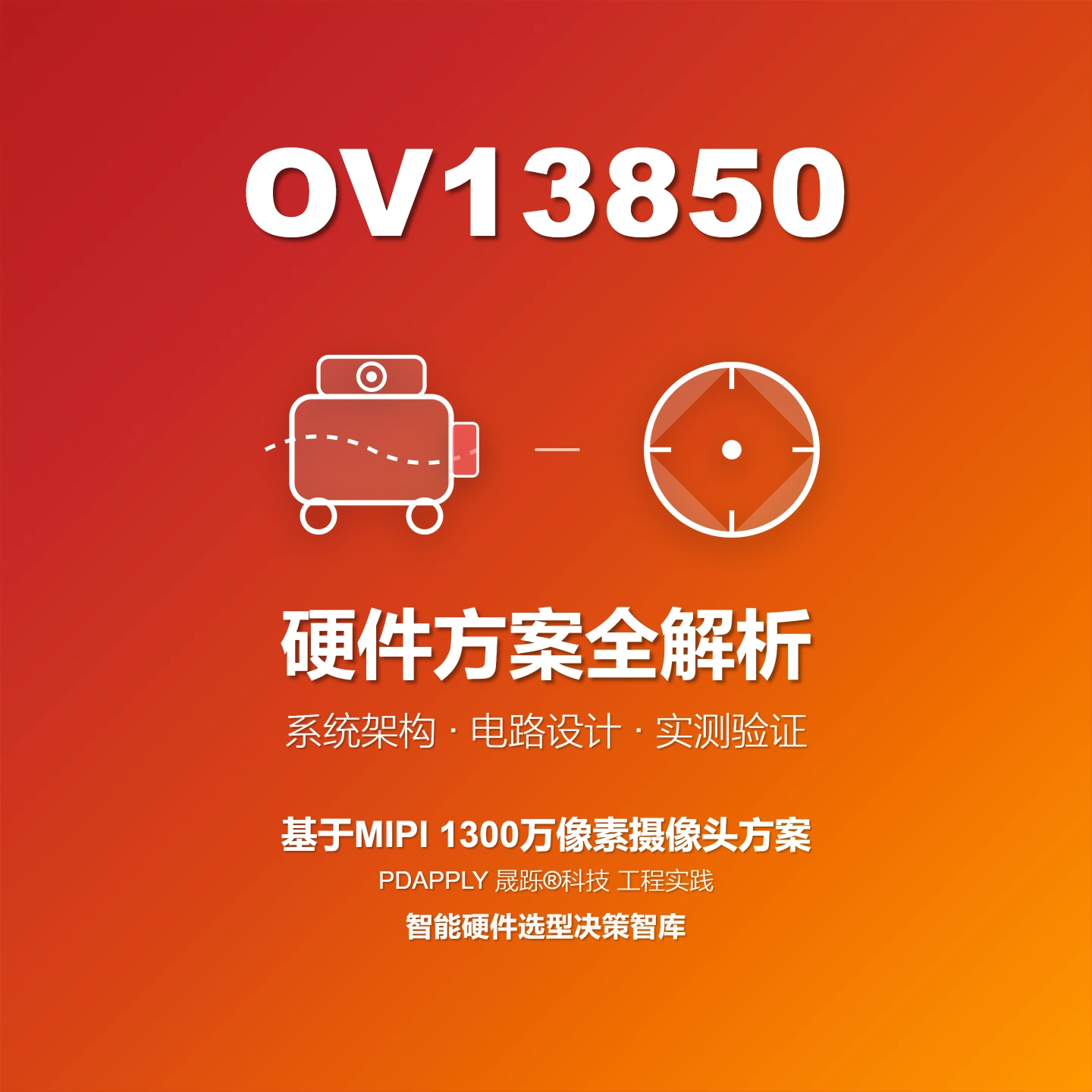 OV13850 MIPI 1300万像素摄像头方案：设计实例与测试