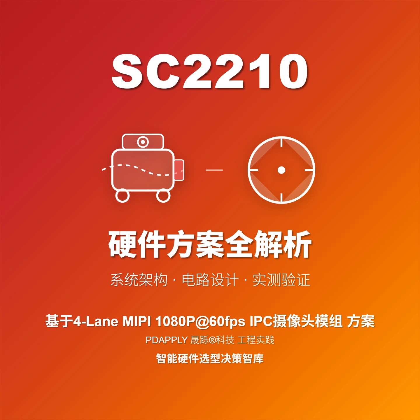 SC2210 4-Lane MIPI 1080P@60fps IPC摄像头方案：设计实例与测试