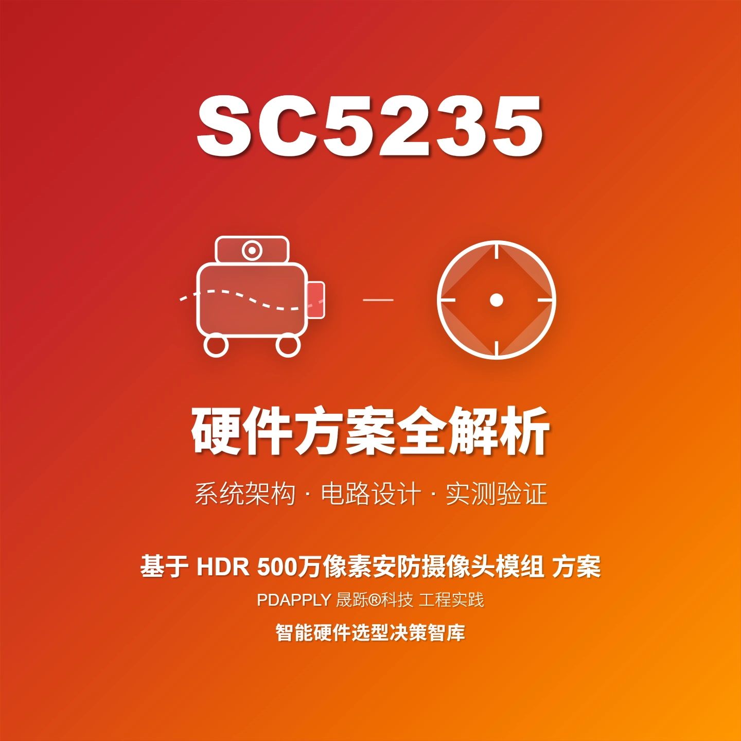 SC5235 HDR安防IPC摄像头方案：设计实例与测试