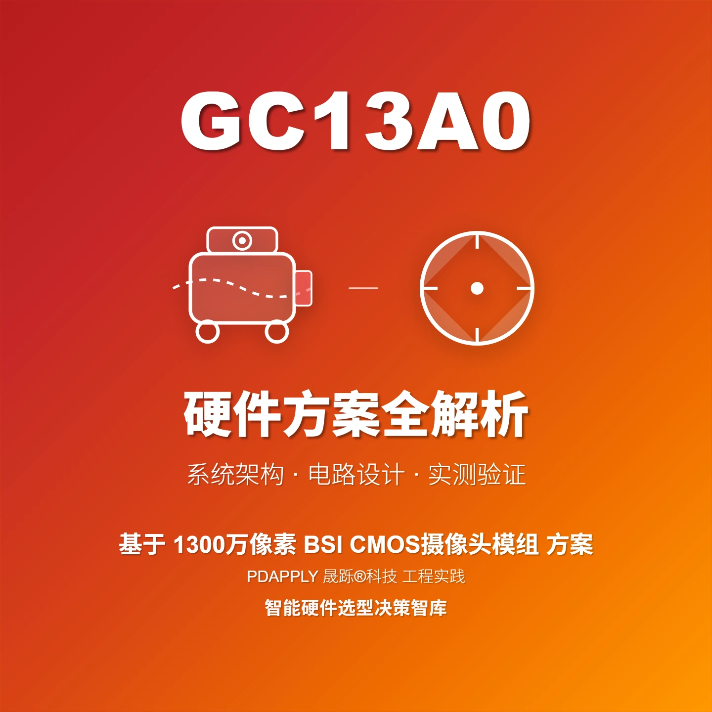GC13A0 13MP BSI手机摄像头方案：设计实例与测试