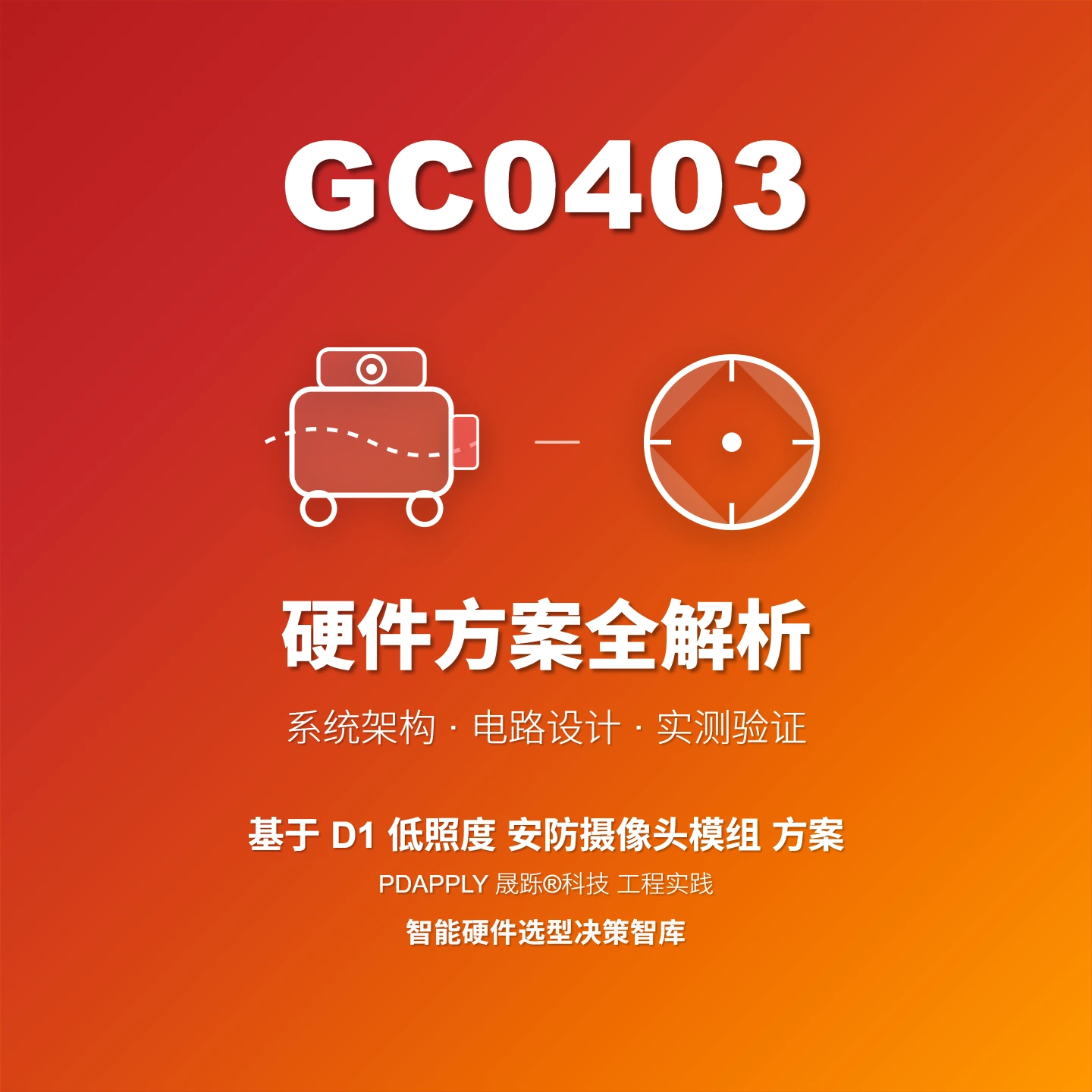 GC0403 D1安防摄像头方案：设计实例与测试