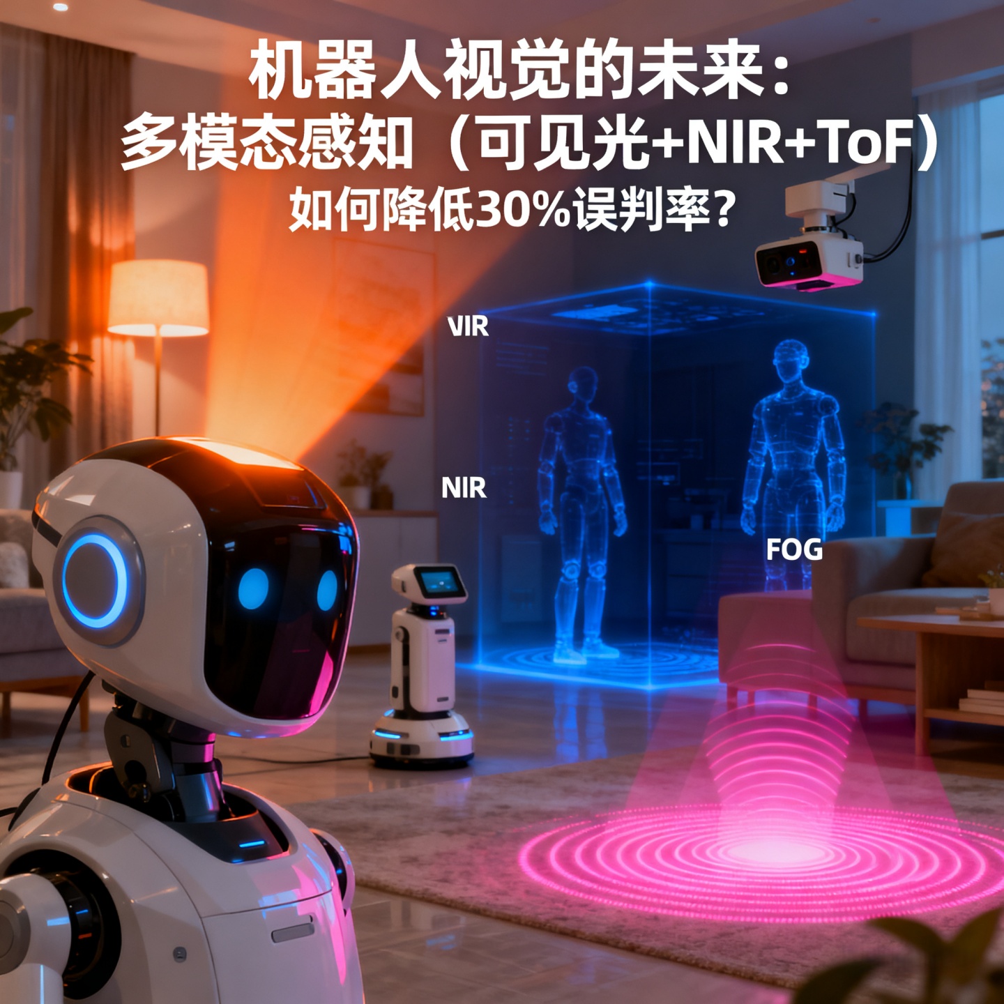 机器人视觉的未来：多模态感知（可见光+NIR+ToF）如何降低30%误判率？