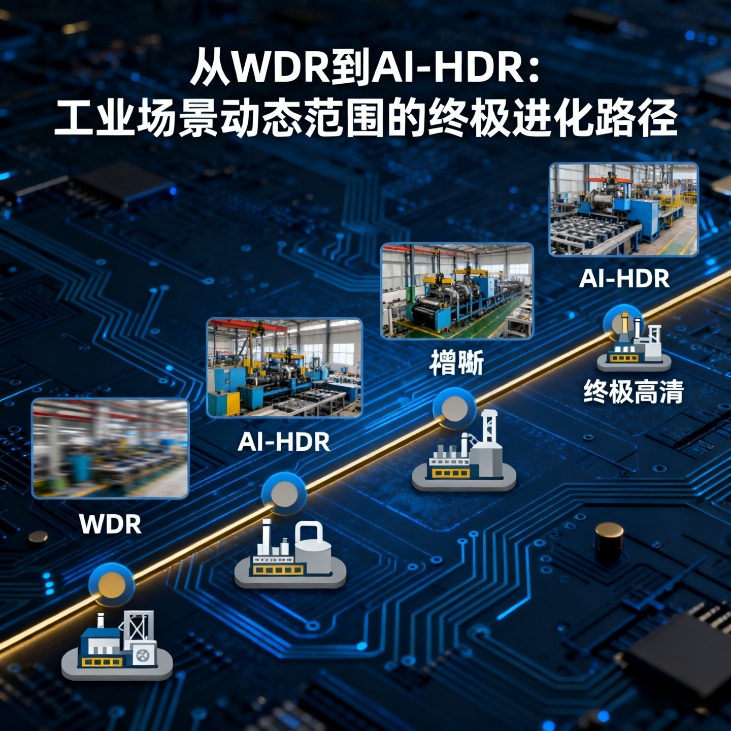从WDR到AI-HDR：工业场景动态范围的终极进化路径